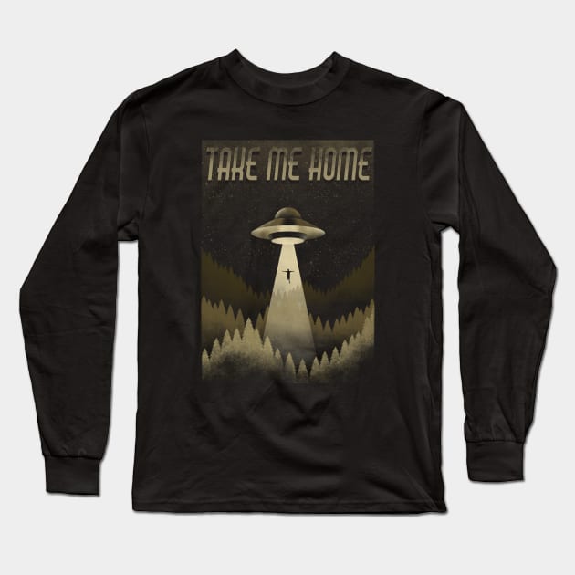 UFO Long Sleeve T-Shirt by OsFrontis